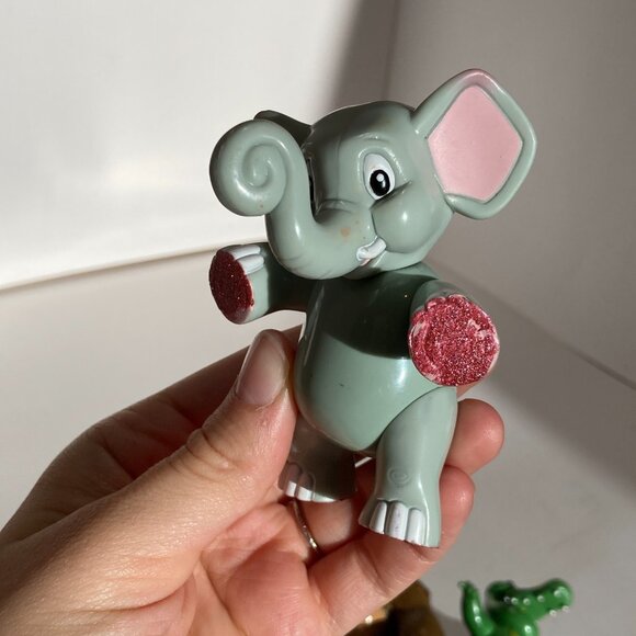 Rainforest Cafe Action Figure Lot of 5 Animals 3.5" Tall 2000 Jaguar Gorilla - Picture 11 of 16